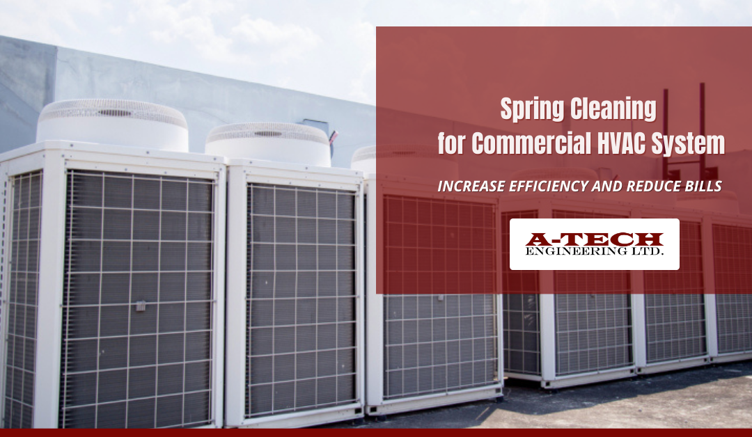 Spring cleaning for HVAC system